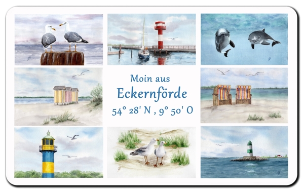 Eckernförde Brettchen Collage