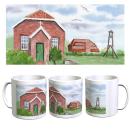 Tasse Becher Kaffeebecher Alte Inselkirche Baltrum4