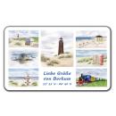 Breakfast board Borkum Collage 2 with coordinates