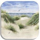 Coasters glass coasters 9,5 x  9,5 cm Dunes DK42