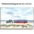 Kühlschrankmagnet Skagen Grenen Sandormen DK70
