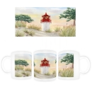 Tasse Becher Kaffeebecher Kleiner Leuchtturm Gellen Hiddensee