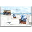 Stretcher frame canvas 30 x 20 cm linen Pile-built beach chair Seagull - SPO12