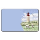 Frühstücksbrettchen Brettchen Leuchtturm mit Schafe Sylt2